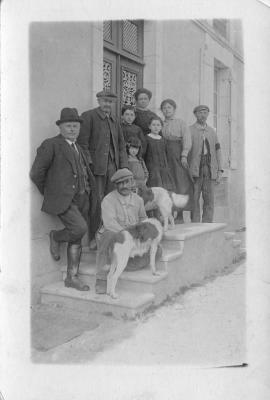 1919 FAMILLE CHOLET GERVAIS MAISON VIRSON-Fonds Famille Lafond