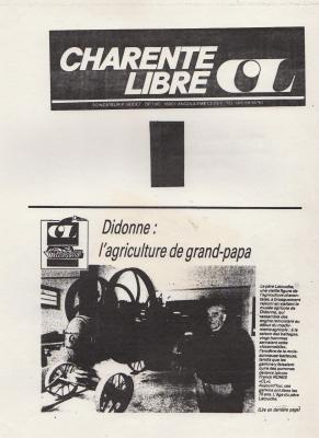1983 charente libre 19 juillet 1983 didonne 1
