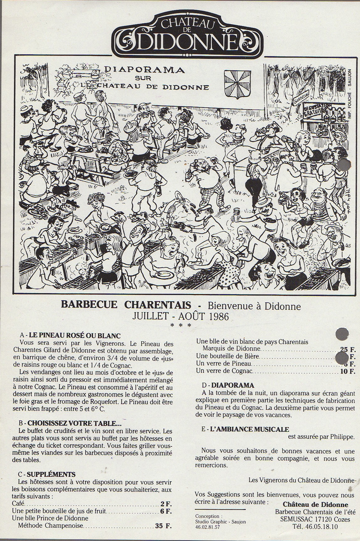 1986 didonne flyer barbecue