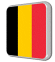 Belgium flag icon animation