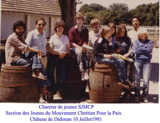 Chantier de jeunes chateau de didonne 1981 t
