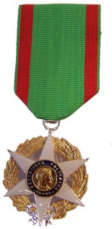Medaille merite agricole chevalier