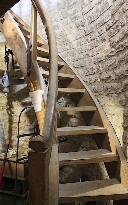 Moulin lechelle escalier