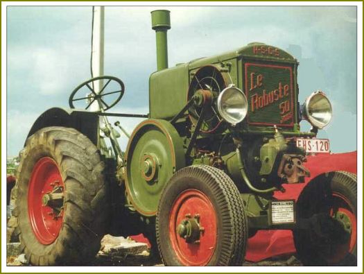 Tracteur robuste 1949 cuma landrais