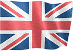 United kingdom flag animation