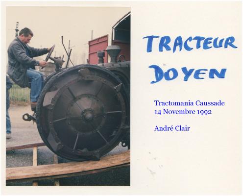 Tractomania caussade a clair tracteur doyen 4 14 nov 1992